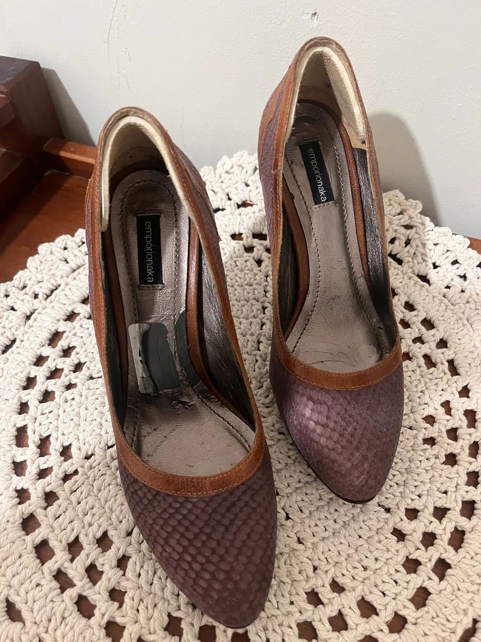 Par de scarpin 34 empório naka - Foto 4