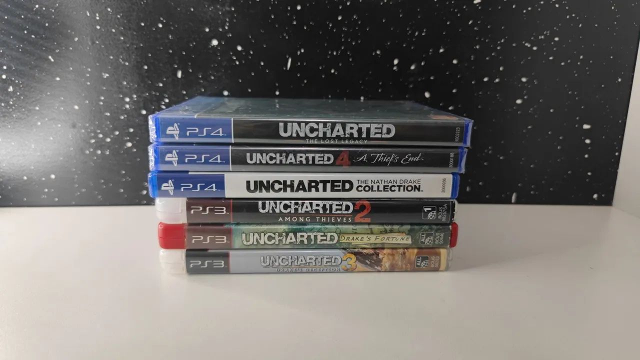 Coleção uncharted 