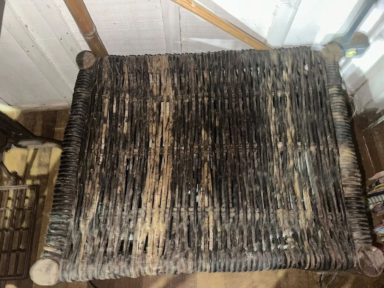 Conjunto Sofá, Poltronas e Mesa de Centro de Cipó  - Foto 3