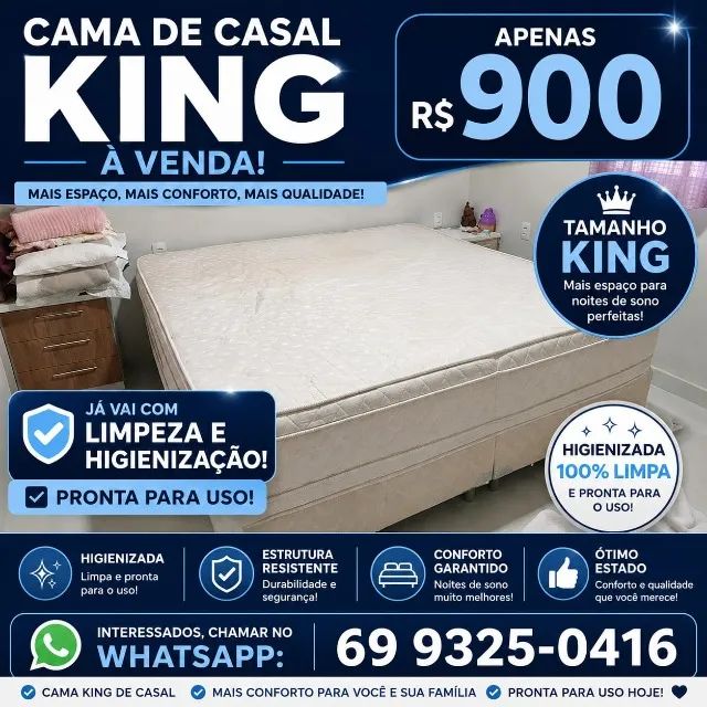 Cama Box King - Foto 2