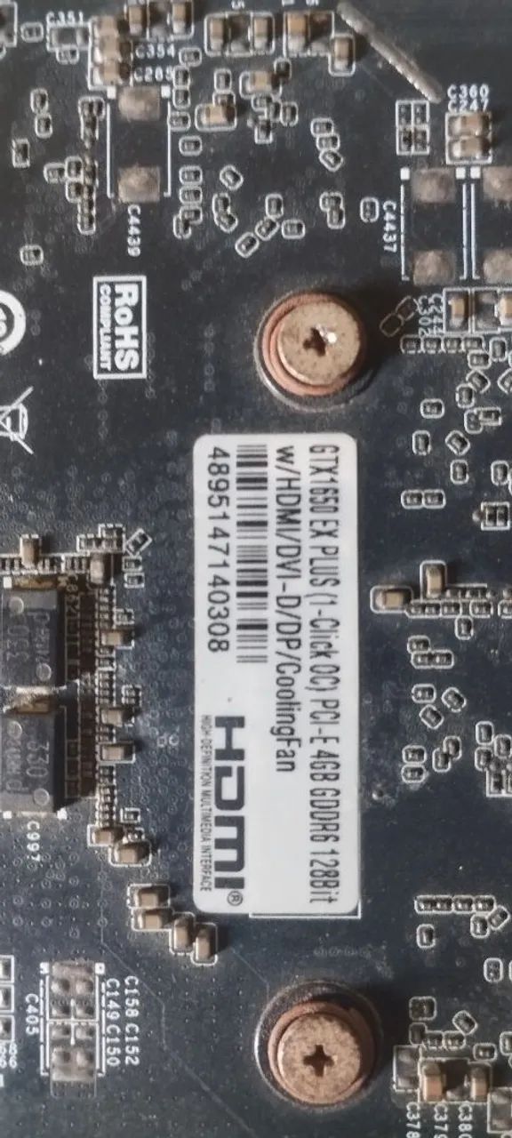GTX 1650 4gb 128bits - Foto 3