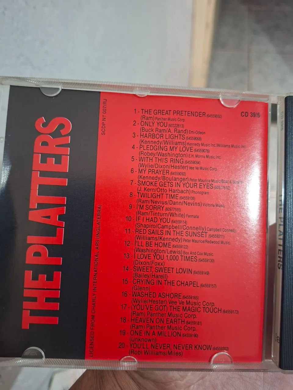 CD The Platters - Smuke get in your eyes - Foto 4