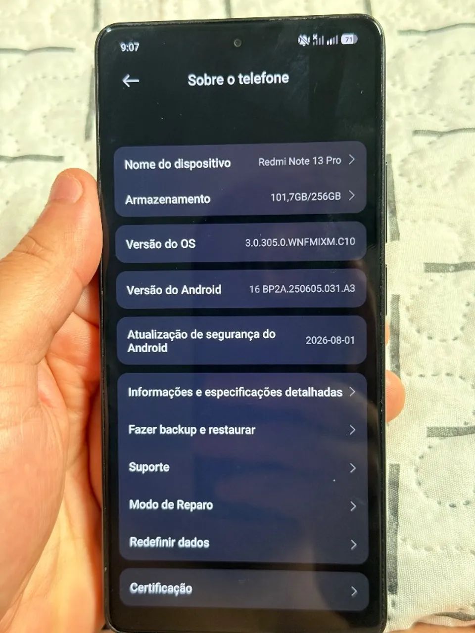 Redmi note 13 pro g5 - (esse tá novinho) - Foto 2