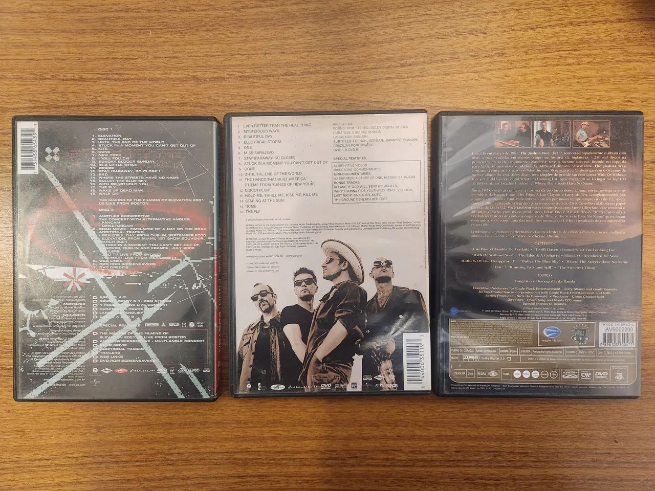 3 DVDs musicais originais U2  - Foto 2