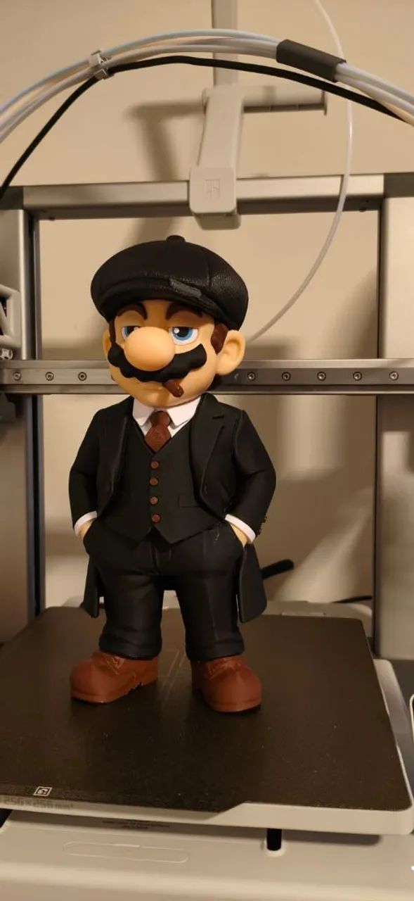 Colecionáveis Boneco Super Mario versão Peaky Bladers  - Foto 3