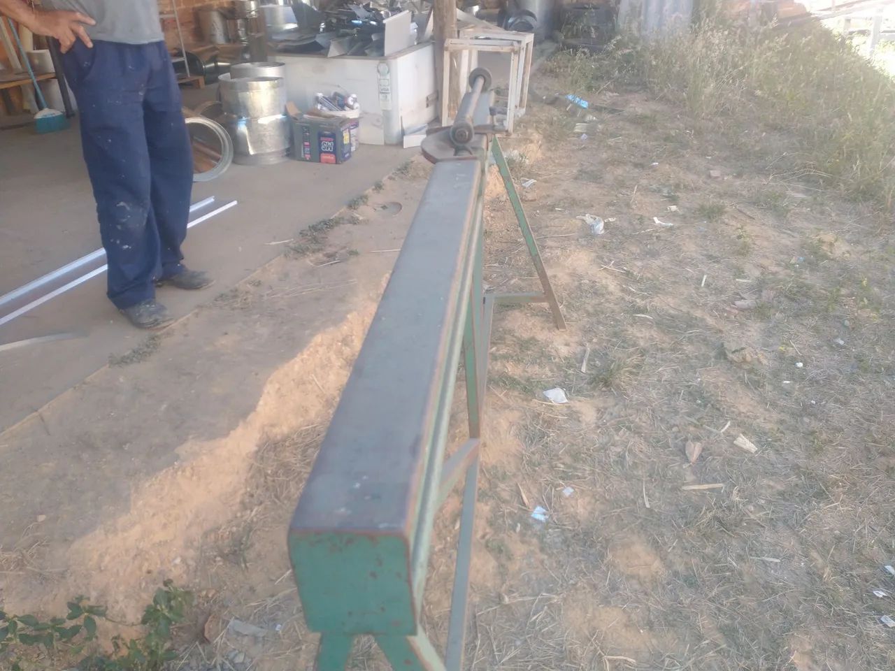 Tesoura manual de cortar Chapa  - Foto 2