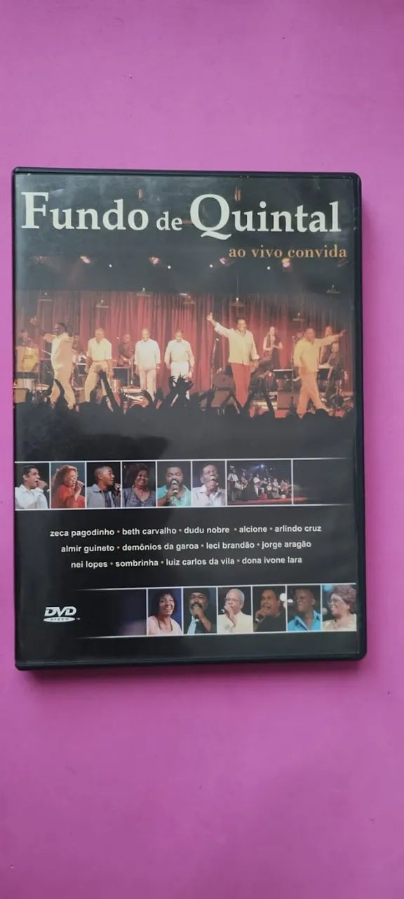 DVD Fundo de Quintal Ao Vivo