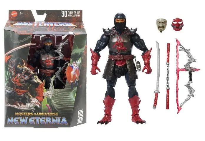 Masters of the Universe Masterverse New Eternia Ninjor Lacrado