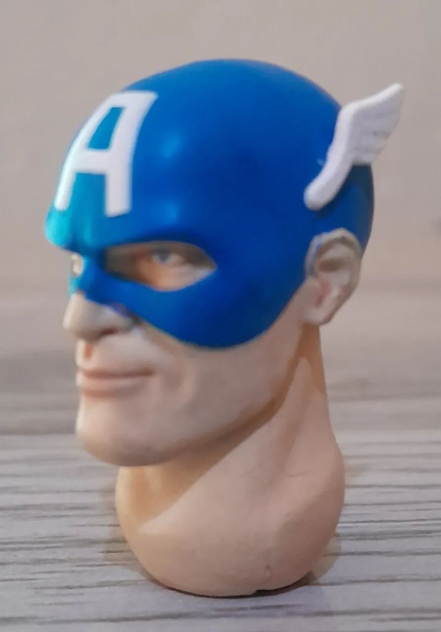 Cabeça Head Capitão America Marvel Select - Foto 2