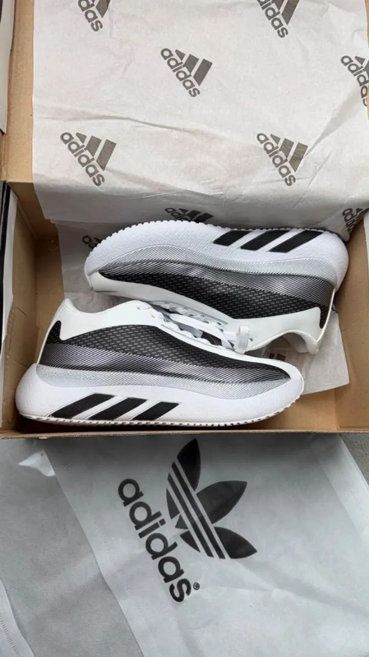TÊNIS ADIDAS HYPERBOOST EDGE BRANCOPRETO DO 34 AO 39 - Foto 3