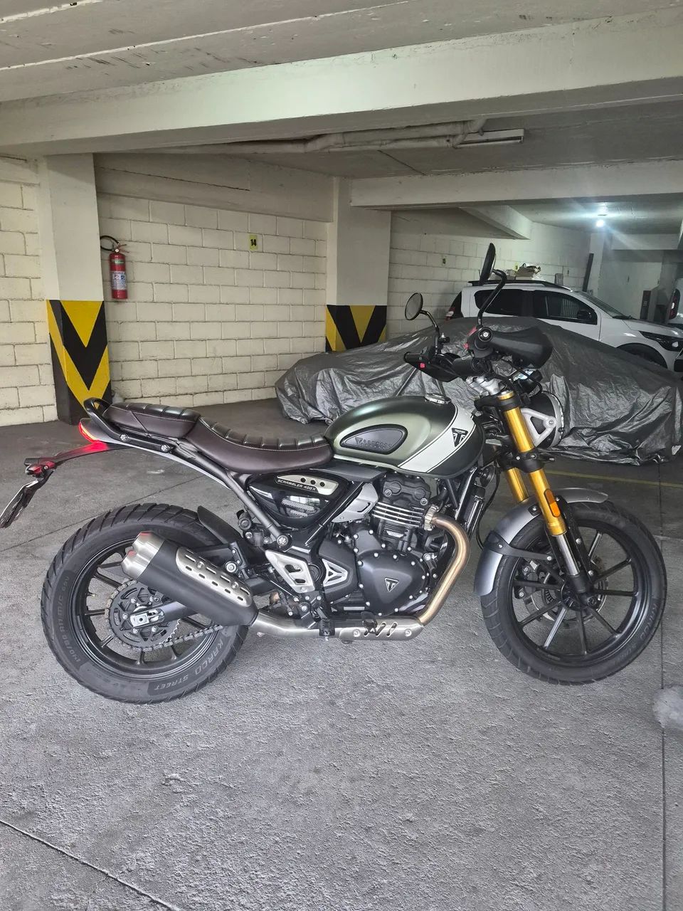 TRIUMPH SCRAMBLER 400X IMPECÁVEL - Foto 2