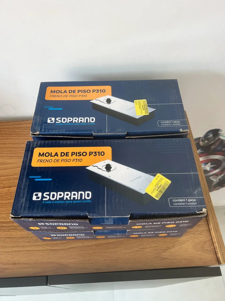 Mola Piso Porta Vidro Portas Até 100kg Soprano P310 R$120,00 - Foto 5