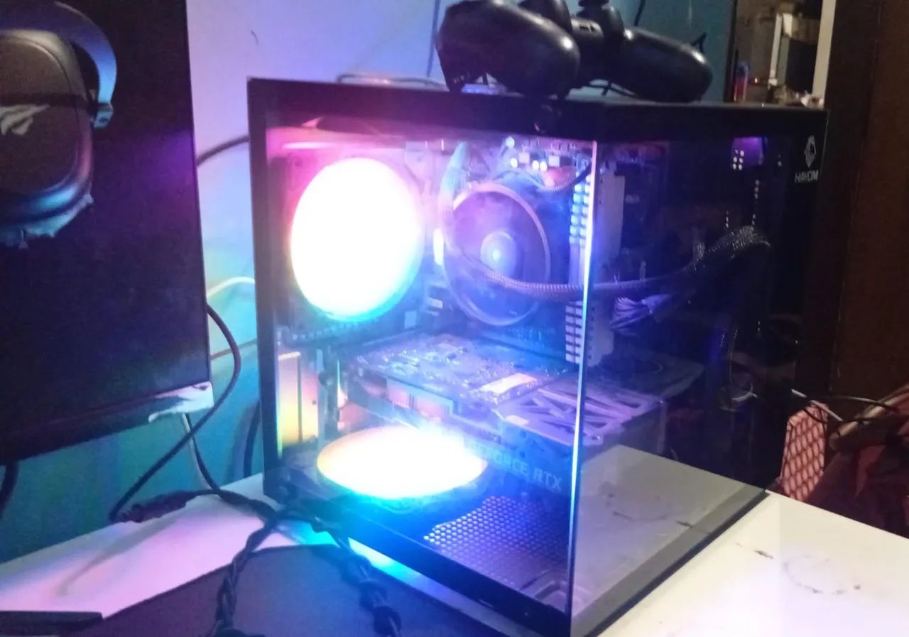 Setup Completo com Pc gamer ideal para jogos - Foto 2