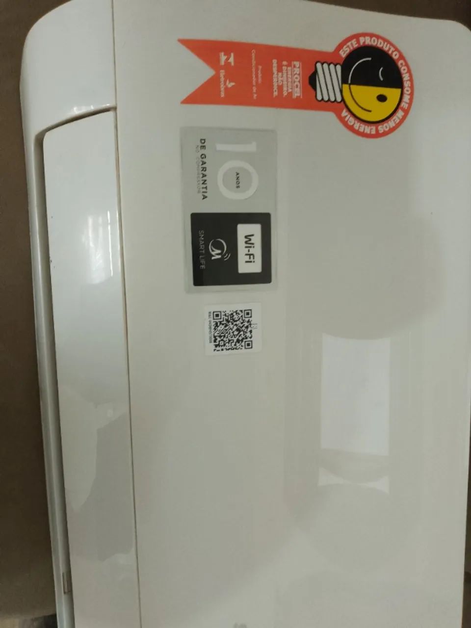 Ar condicionado inverter Midea 12.000 BTUs wifi zerado