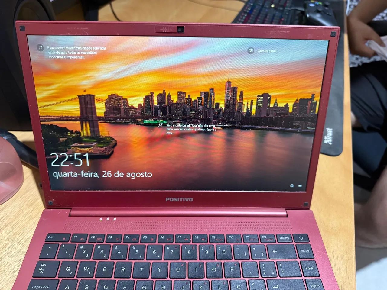 Notebook Positivo Vermelho - Compacto - Foto 4