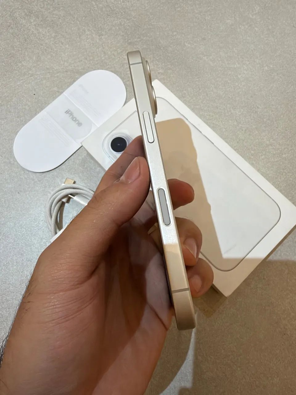 Vendo iPhone 16 saúde 100% garantia Apple impecável com NF!!! - Foto 3