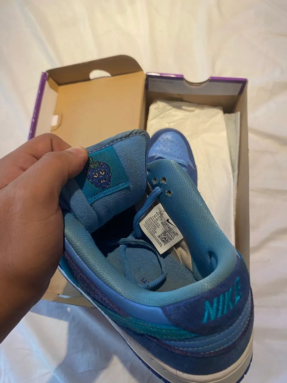 Nike SB Dunk Low Pro Blue Raspberry Azul 39 - Foto 3