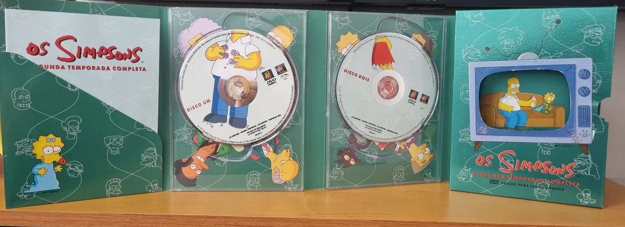 DVD SIMPSONS ORIGINAL 2° TEMPORADA COMPLETA  - Foto 2