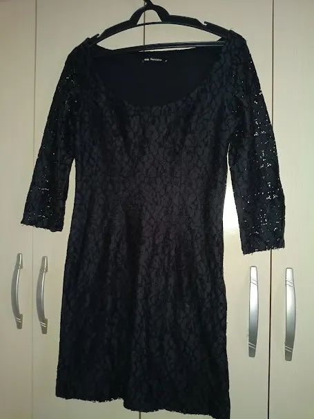 Vestido rendado 