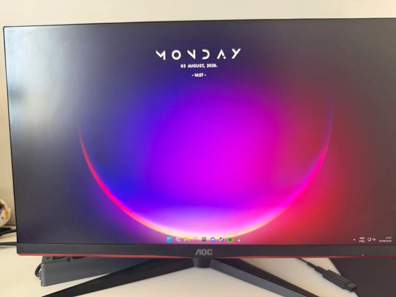 Monitor Gamer AOC 24 polegadas 144 Hz