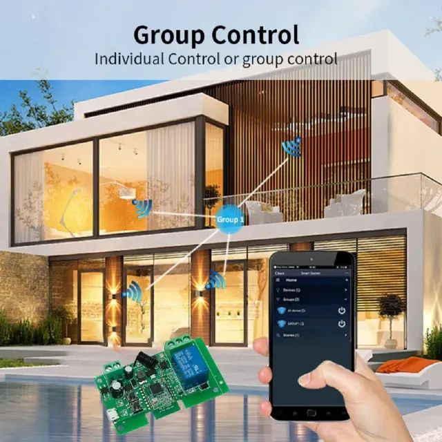 Interruptor Wi-Fi Módulo Inteligente | Automação Tuya - Foto 2