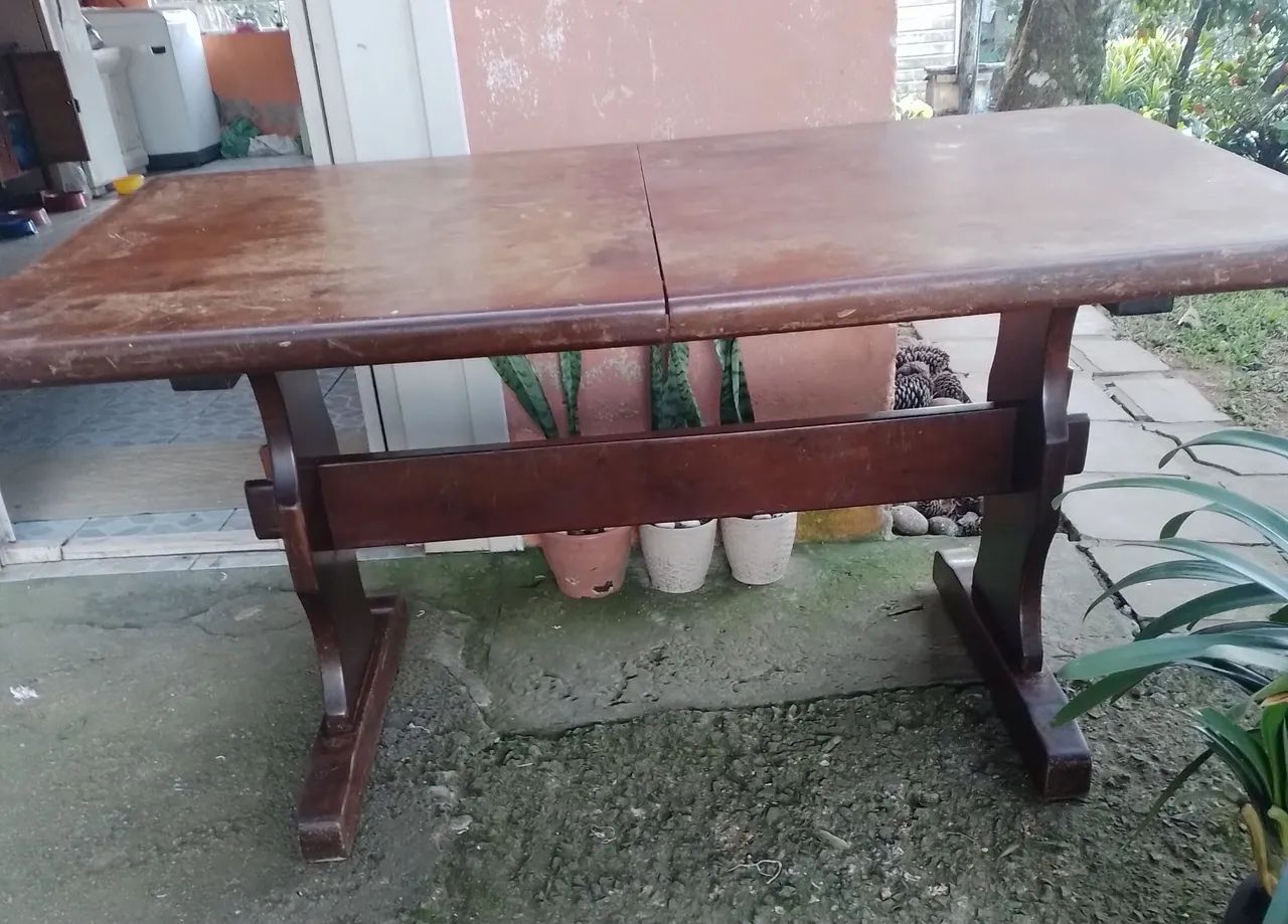 Mesa jantar em madeira  - Foto 4