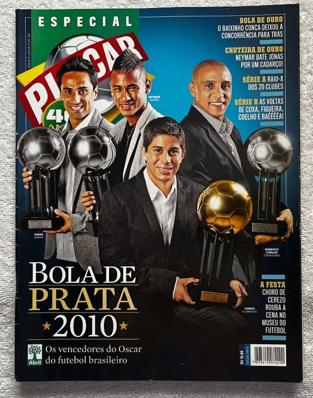Revista Placar Edição 1349 B - Dezembro de 2010