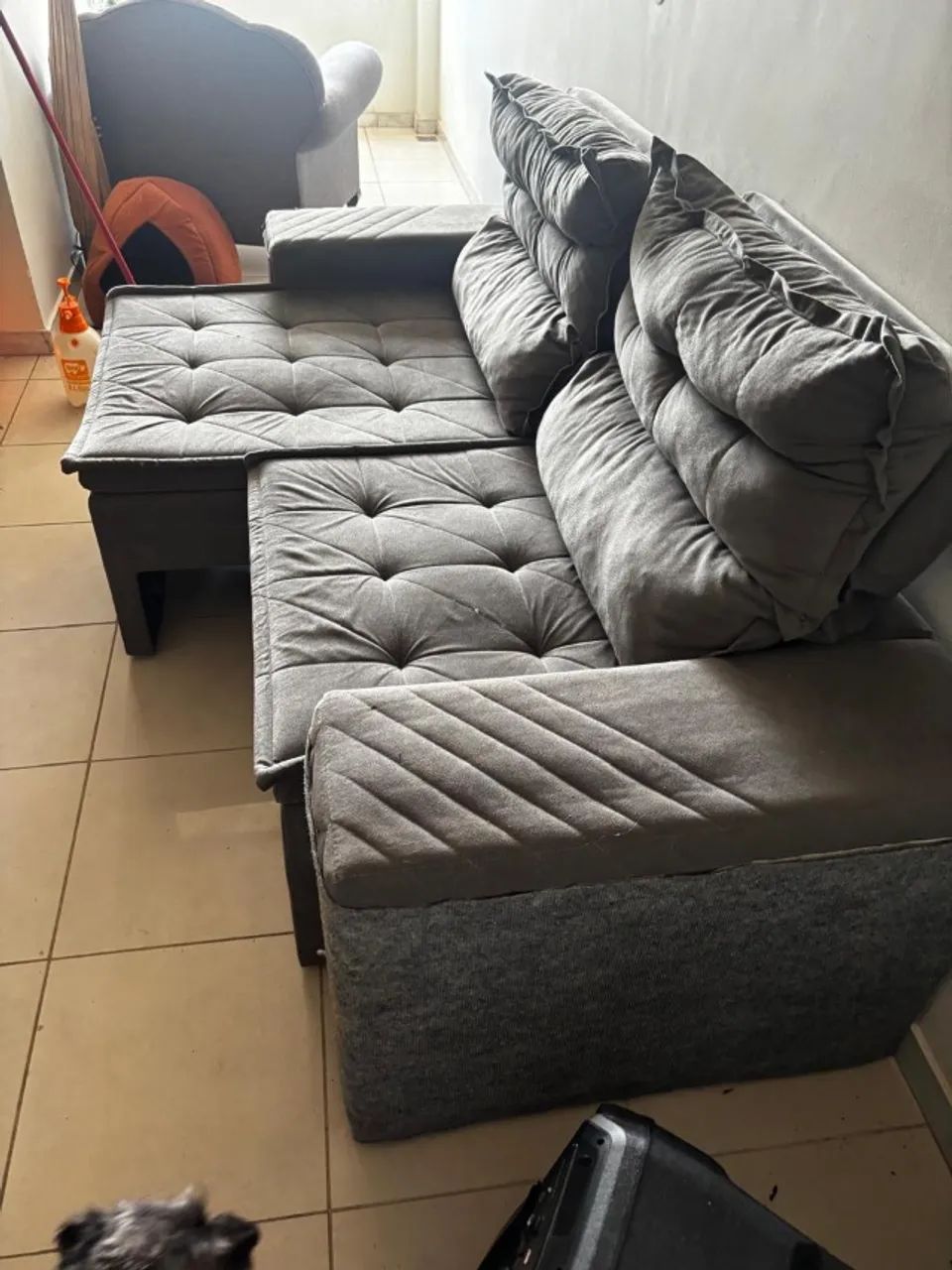 Sofá retrátil dois lugares - Foto 2