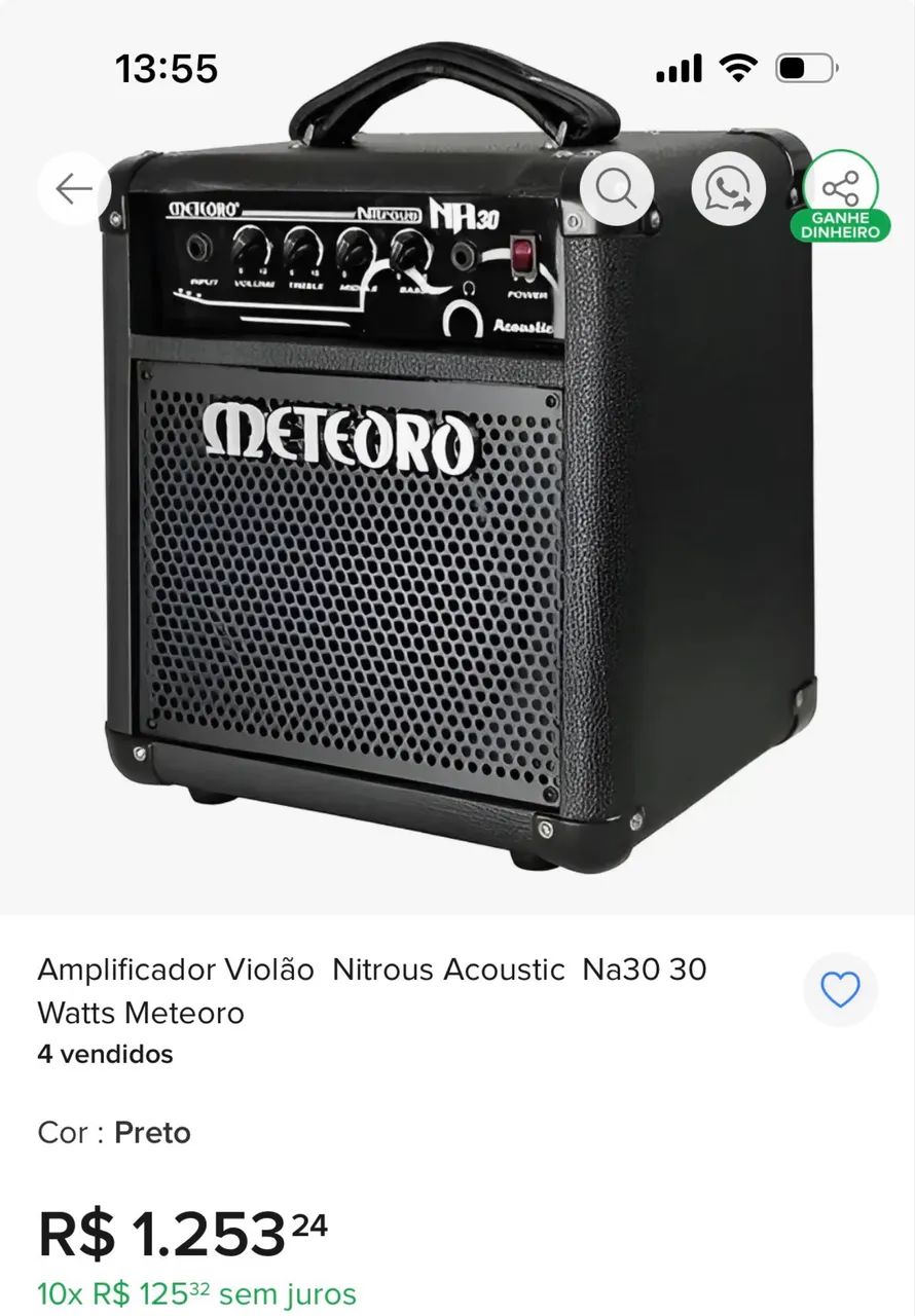 Amplificador de som  - Foto 3