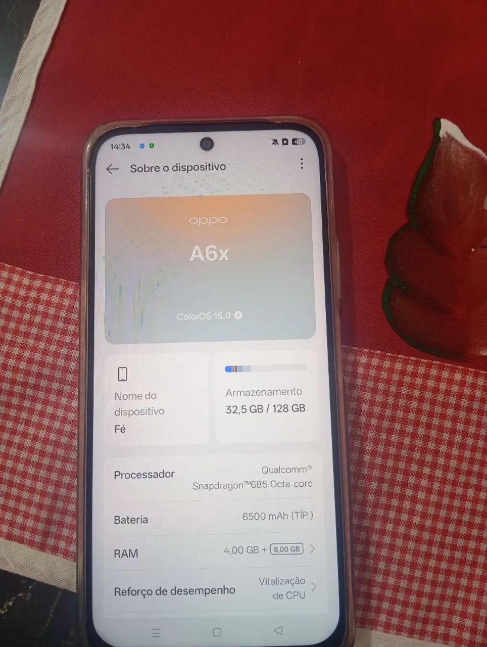 Oppo A6X