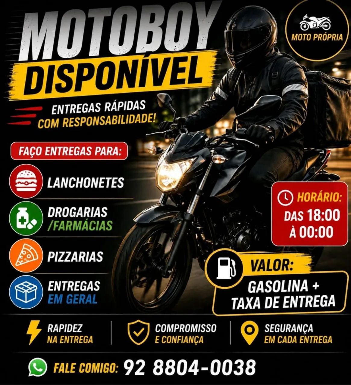 Motoboy / Entregador 