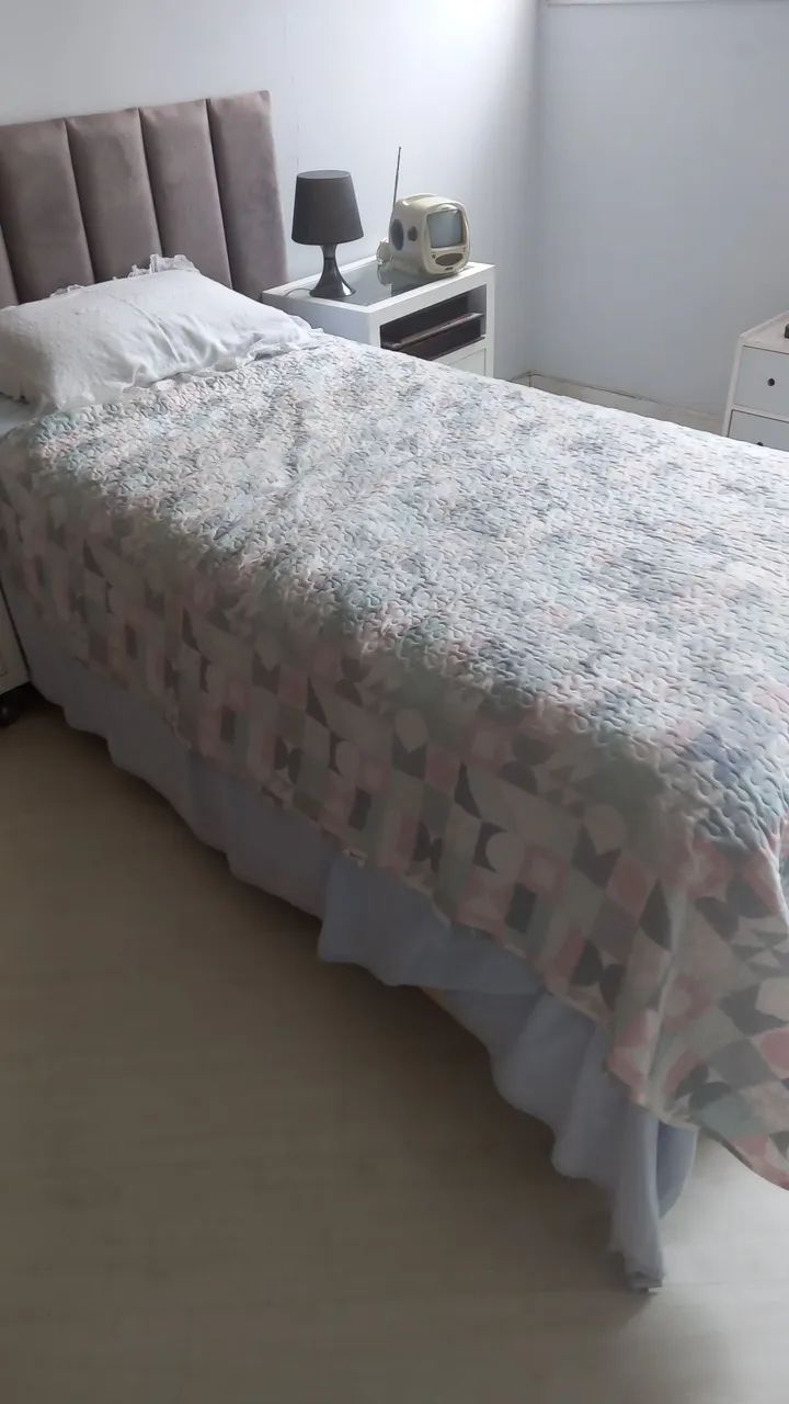 Cama box solteiro, colchao pillow top - Foto 3