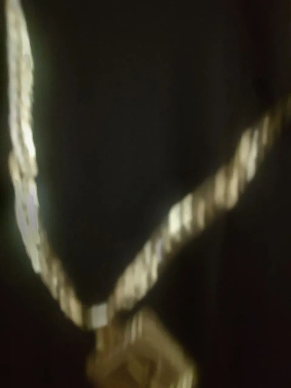 Cordão de pra banhado em ouro top motivo saúde  - Foto 5
