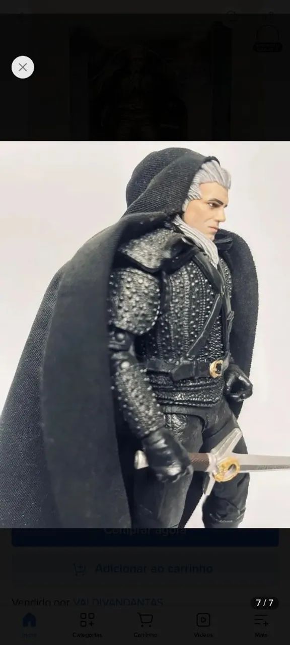 Gerard de Rivia the witcher mcfarlane toys  - Foto 5