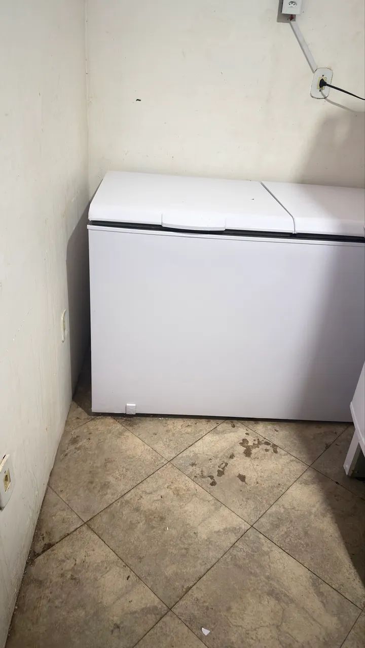 Freezer Horizontal 2 Portas Funcionando 100% - Foto 5