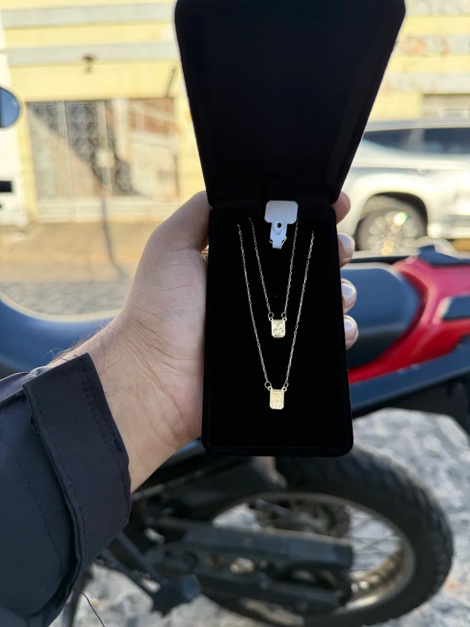 Escapulário em ouro 18k - Foto 4