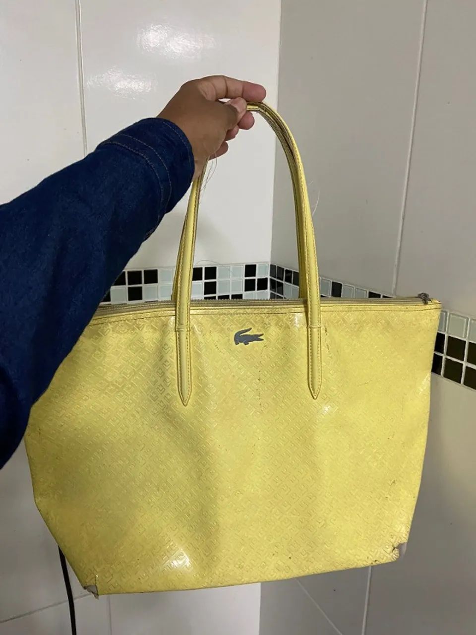 Bolsa original Lacoste feminina  - Foto 3