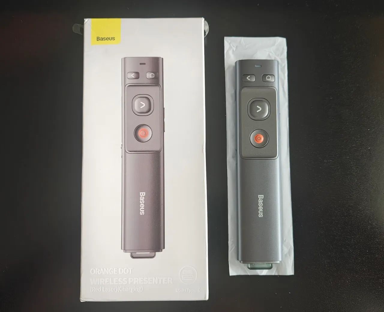 Apresentador Orange Dot wireless baseus - Foto 4