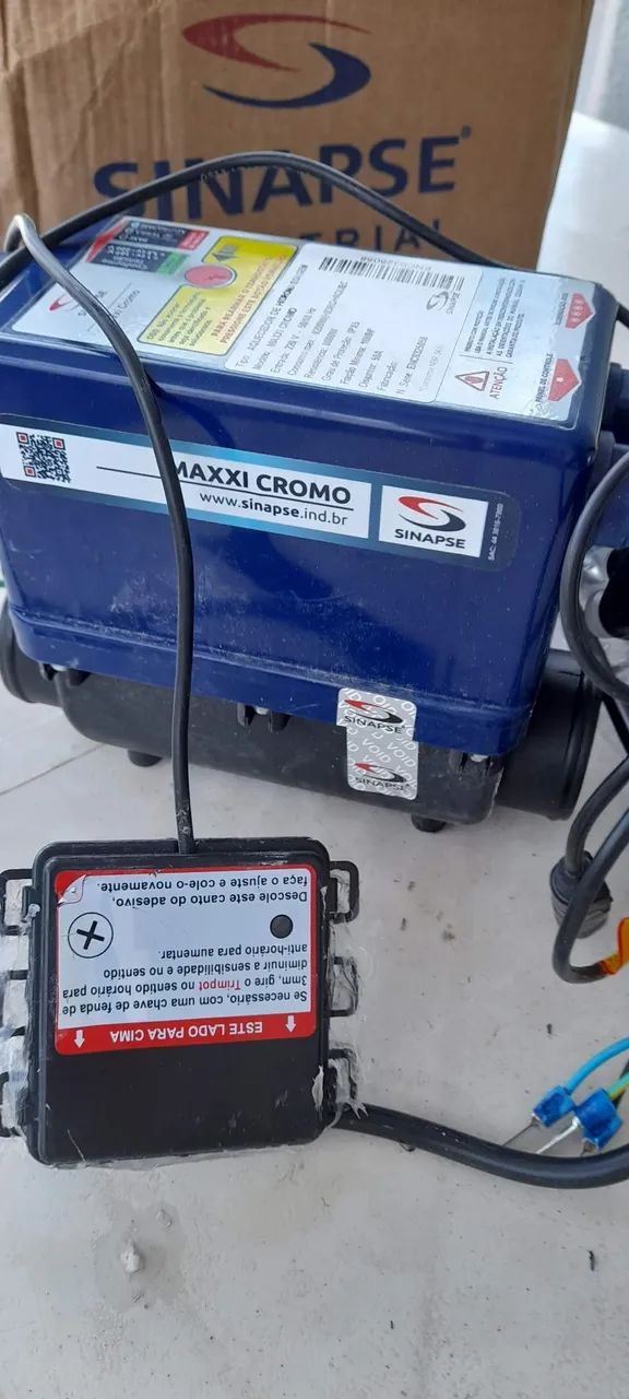 Aquecedor Sinapse maxxi cromo
