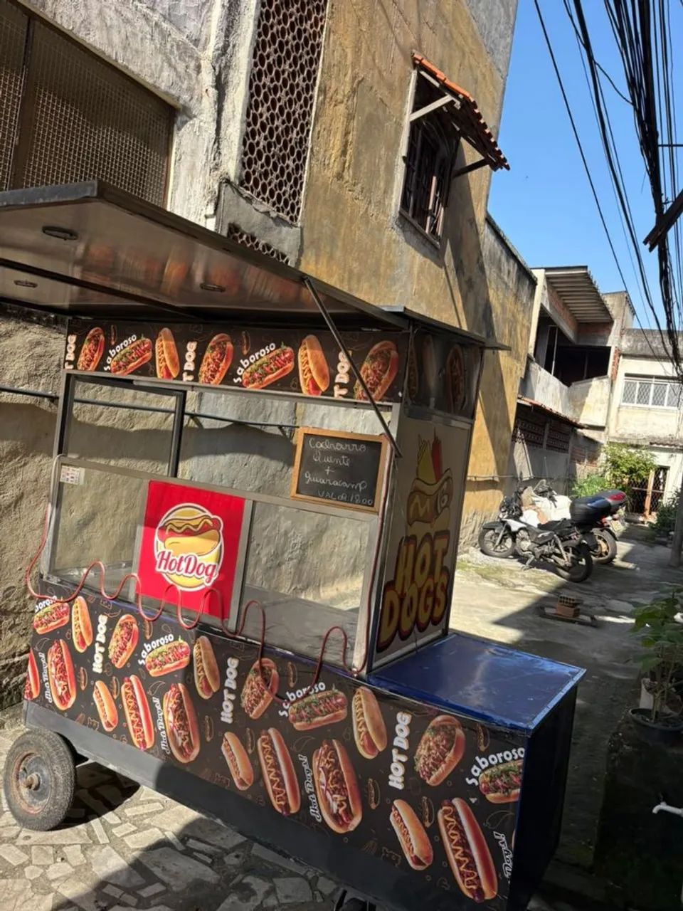 Carrinho de cachorro quente