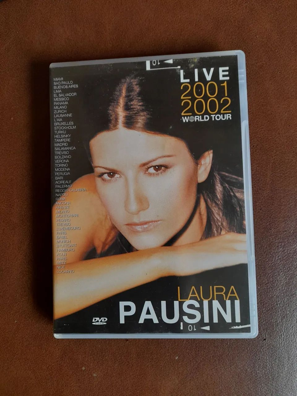 DVD - Laura  Pausini - Live 2001/2002 - World Tour