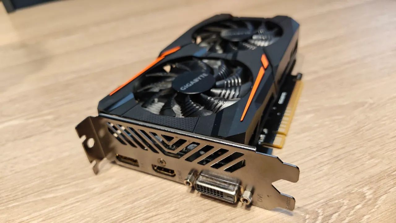 Placa de Vídeo Gigabyte Gtx 1050ti Windforce DDR5 4GB Zerada - Foto 2
