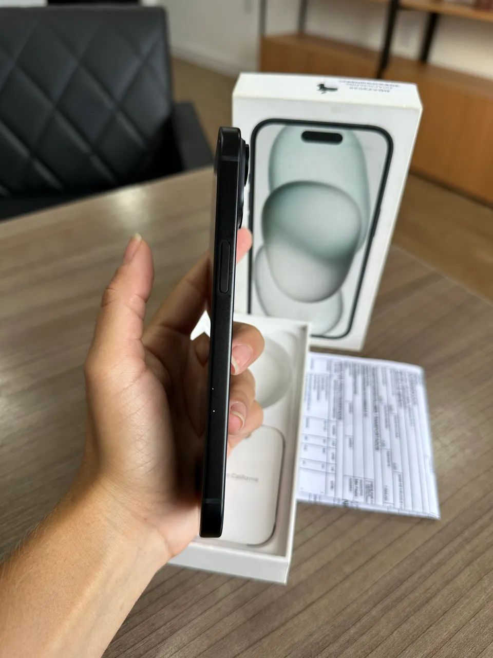 iPhone 15 256gb (Caixa e nota) - Foto 4