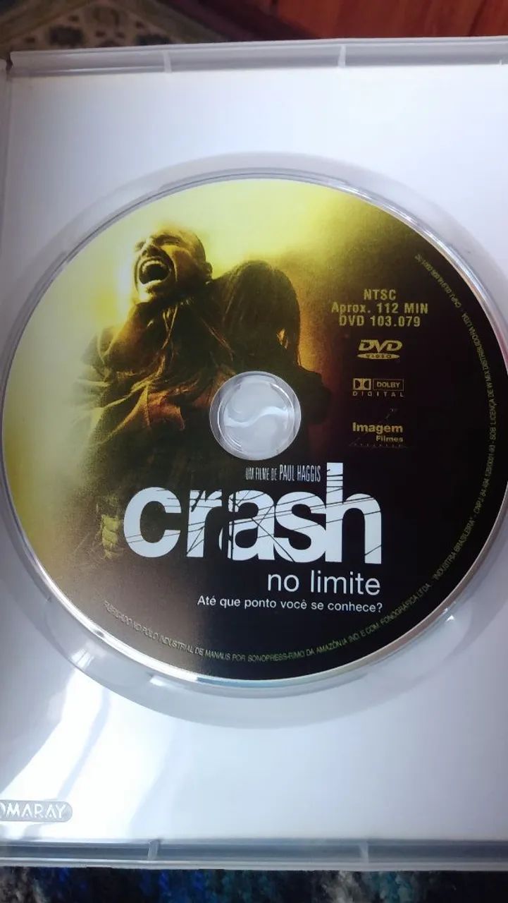DVD original crash no limite ótimo estado.  - Foto 3
