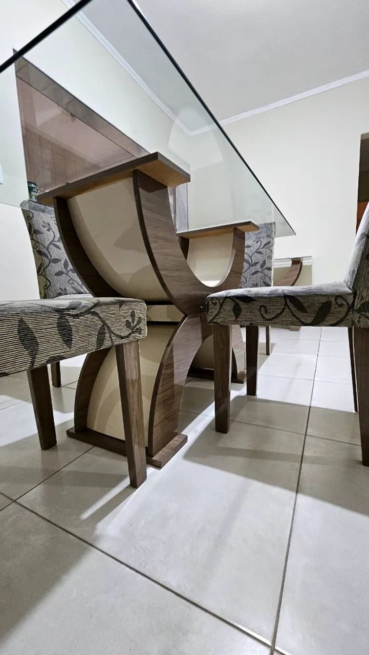 Mesa de Jantar 1,60m + Aparador MDF - Foto 2