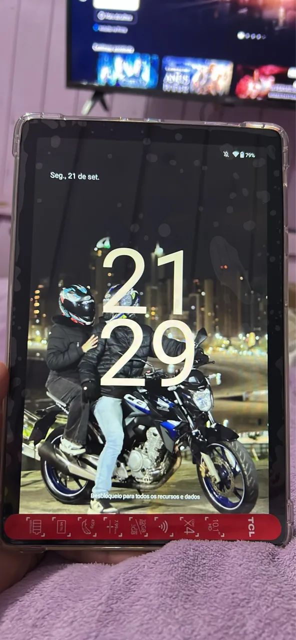 Tablet TCL 10pol 3gb ram 64gb memória