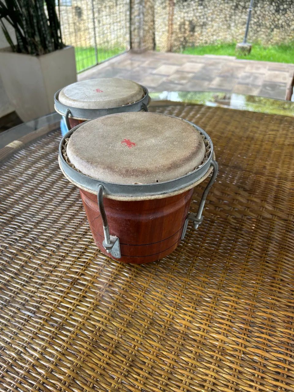 Bongo em Madeira maciça  - Foto 3