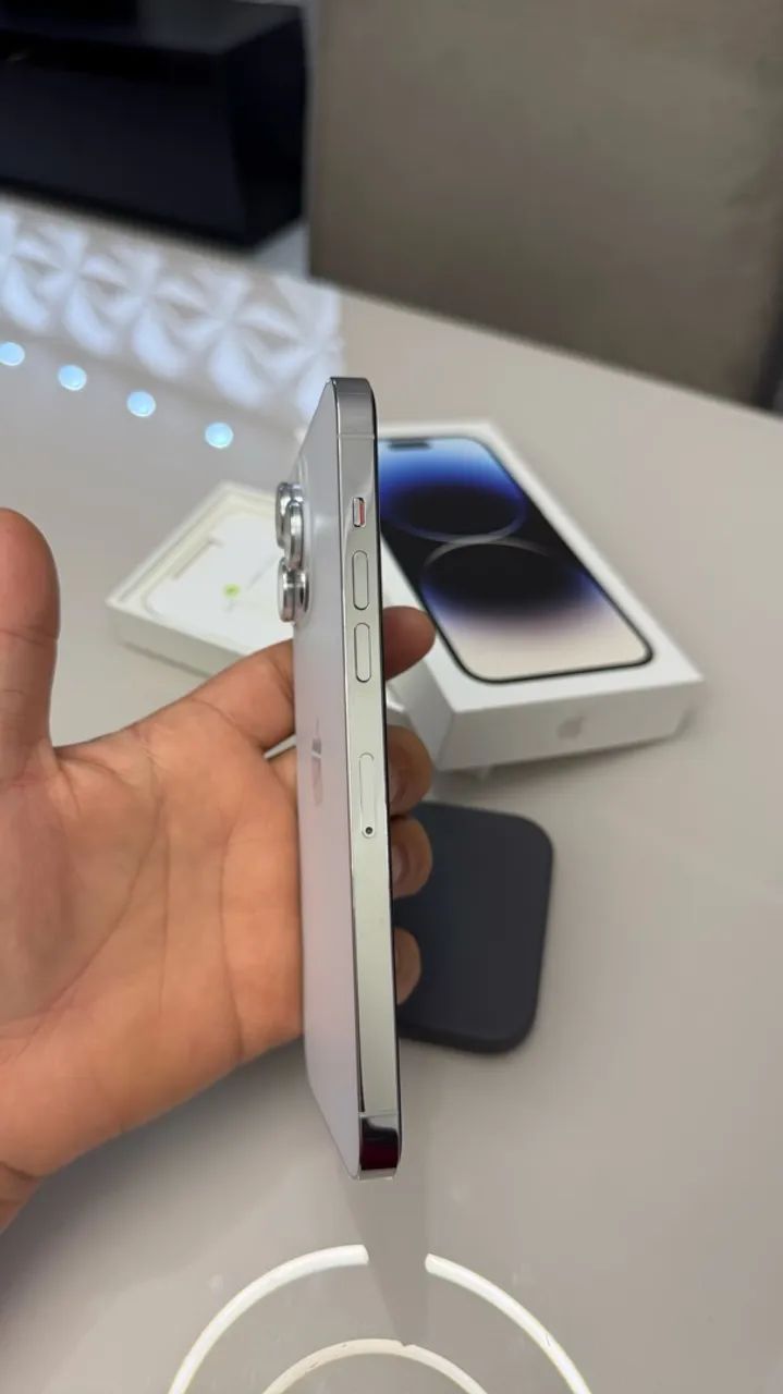 iPhone14Pro シルバー iPhone 14 Pro Max silver 256GB IMPECÁVEL - Celulares e Smartphones