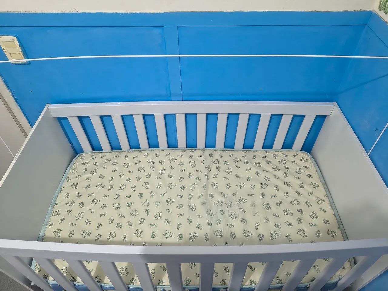 BERÇO COM COLCHÃO ORTOBOM  - Foto 2