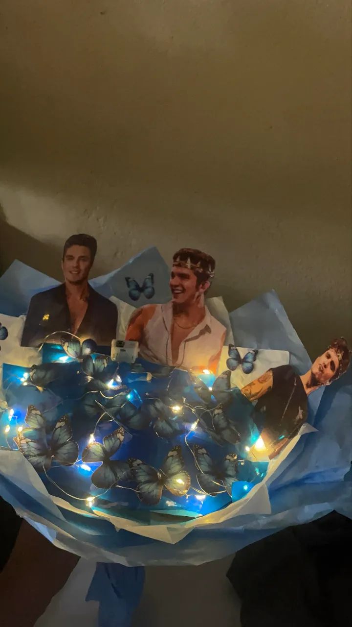 Buquê borboletas Luan Santana 